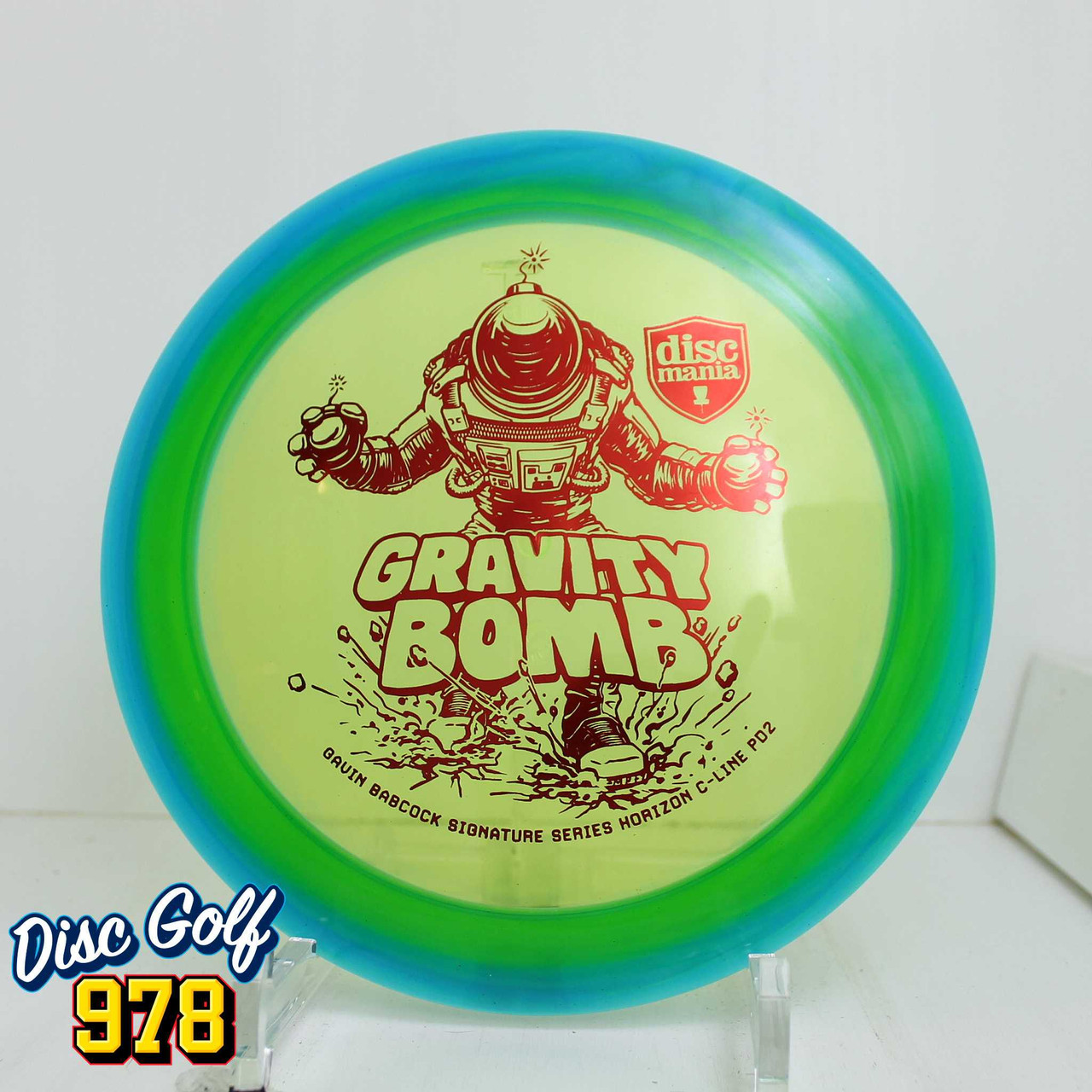 Discmania PD2 Horizon C-Line Gavin Babcock Gravity Bomb Blue-Green 175.0g