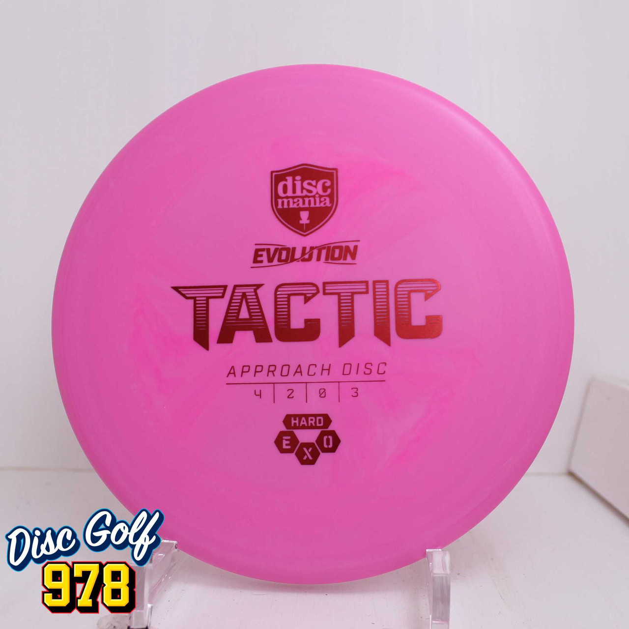Discmania Tactic EXO Hard Pink-Red 175.4g