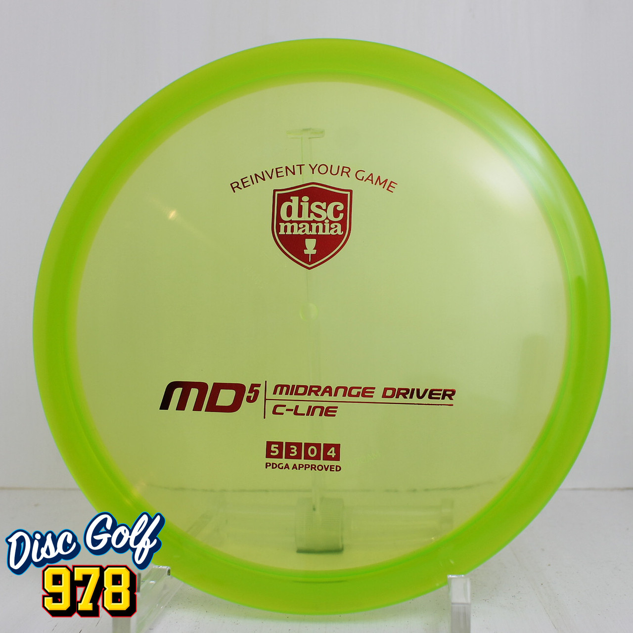Discmania MD5 C-Line 175.8g Neon Green