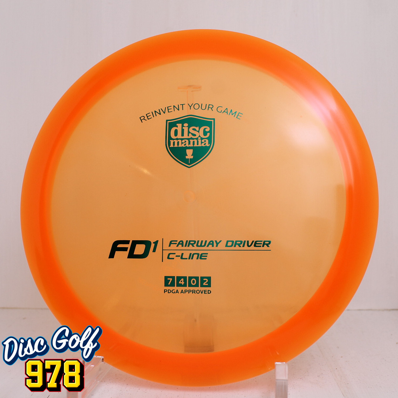 Discmania FD1 C-Line 173.9g Orange