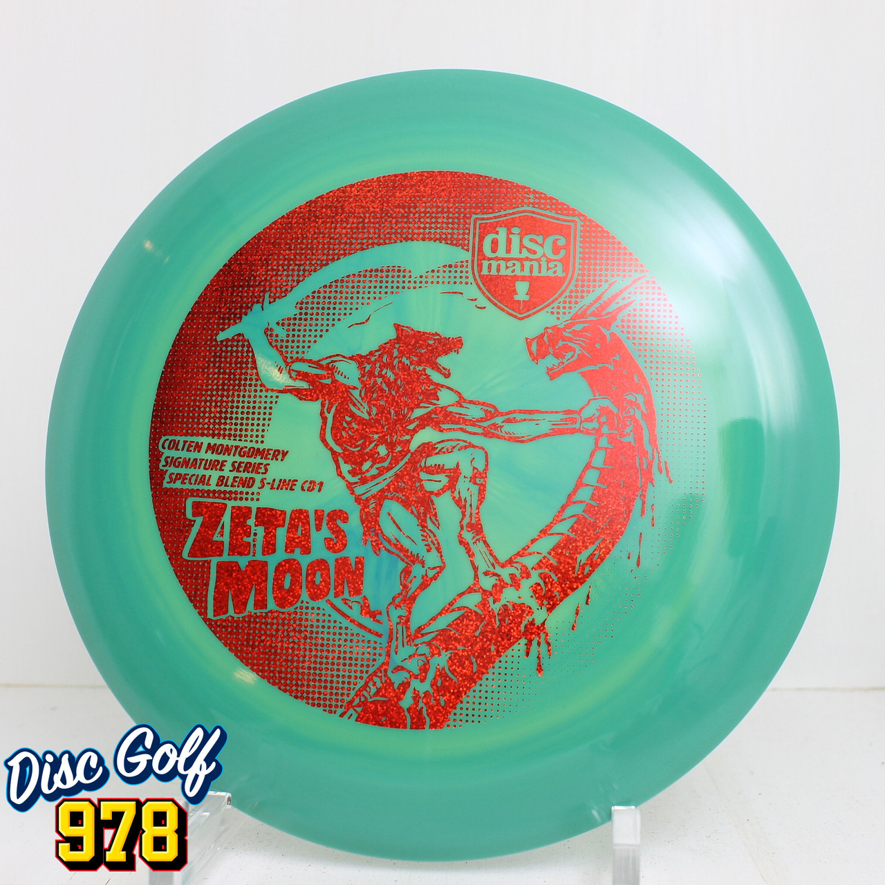 Discmania CD1 S-Line Zetas Moon Special Blend 176.9g Green B