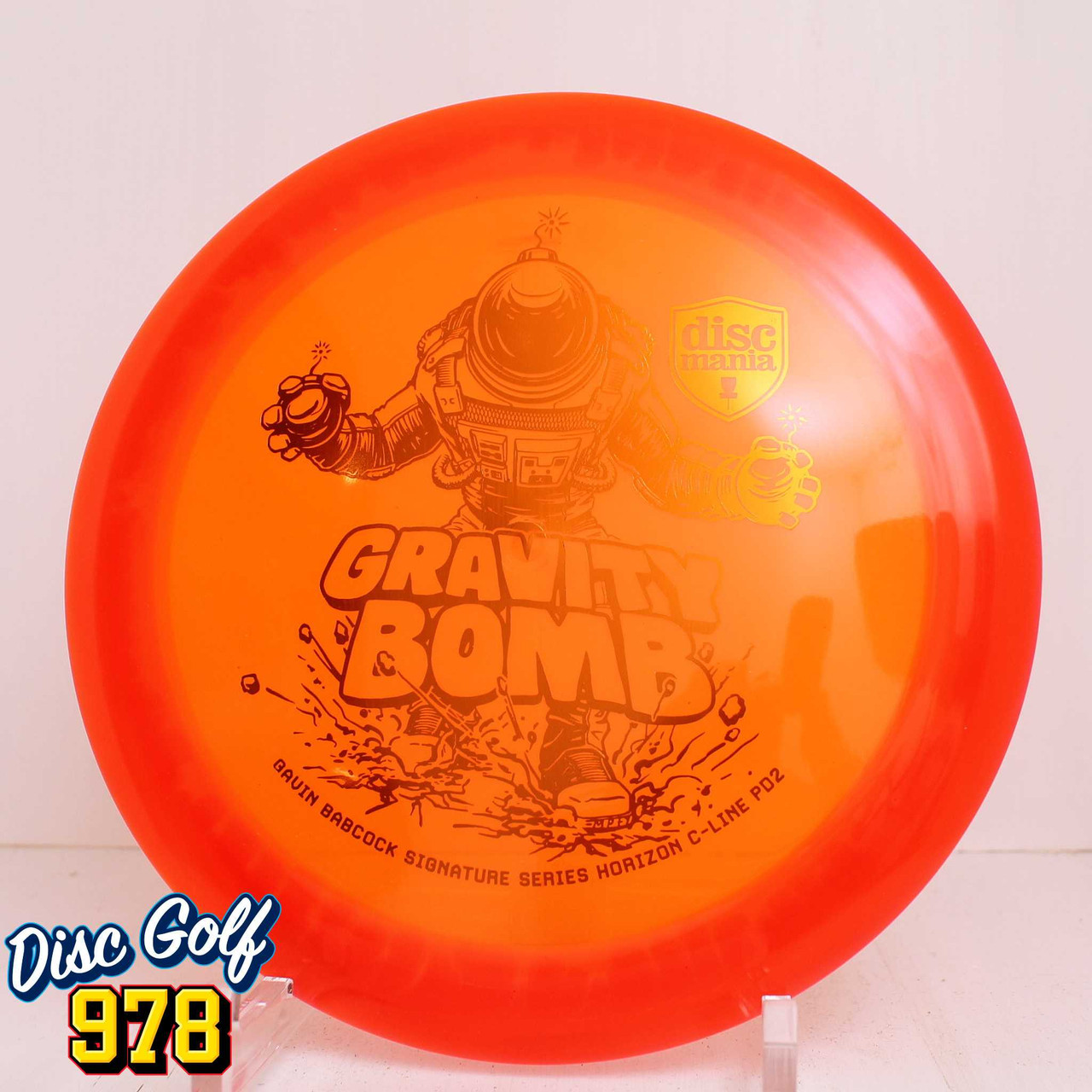 Discmania PD2 Horizon C-Line Gavin Babcock Gravity Bomb 177.0g Red-Orange B