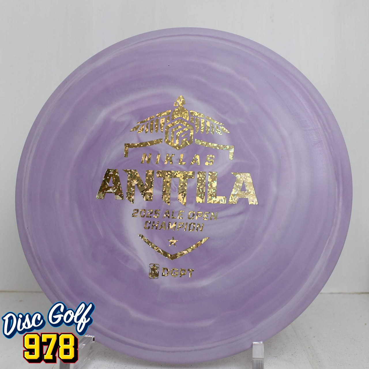 Discmania MD3 Swirl P-Line Flex 2 Niklas Anttila 2025 Ale Open Champion 179.3g Purple B