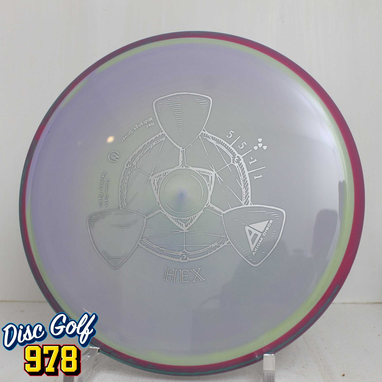 Axiom Hex Neutron 175.8g BlurplePink-LtPurpleish
