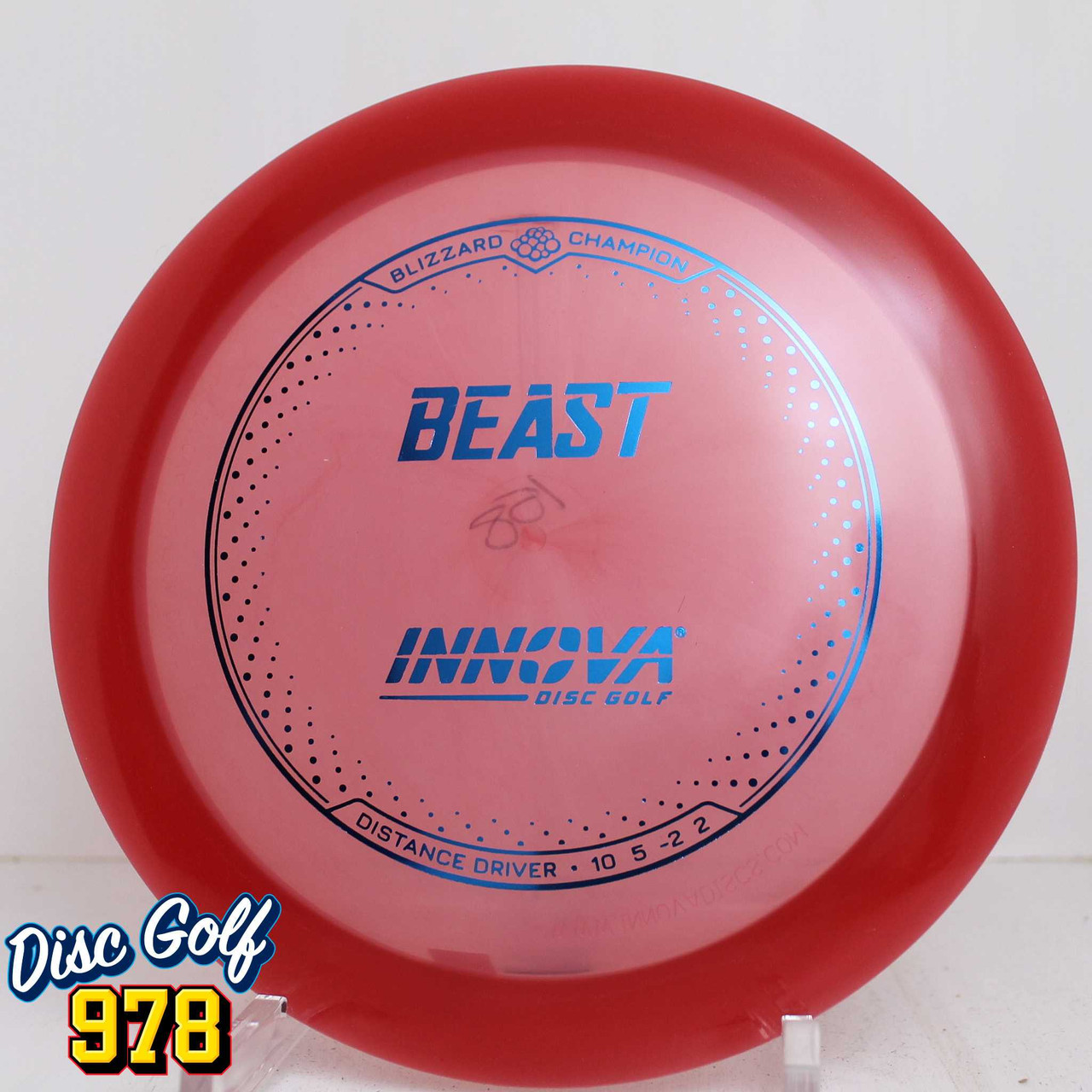 Innova Beast Blizzard Champion 159.2g Red B