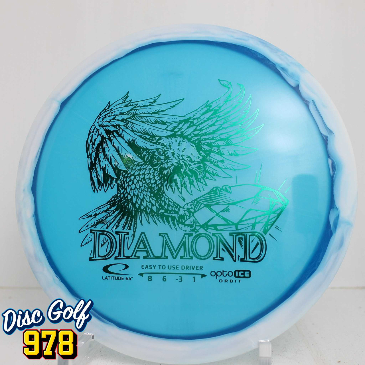 Latitude 64 Diamond Opto Ice Orbit 157.4g Blue