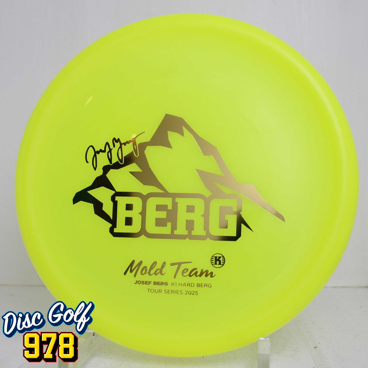 Kastaplast Berg K1 Hard Josef Berg 175.6g Bold Yellow