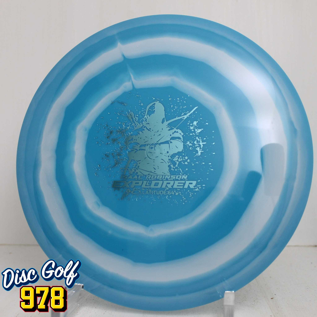 Latitude 64 Explorer Gold Bullseye Isaac Robinson 177.2g Teal/White B