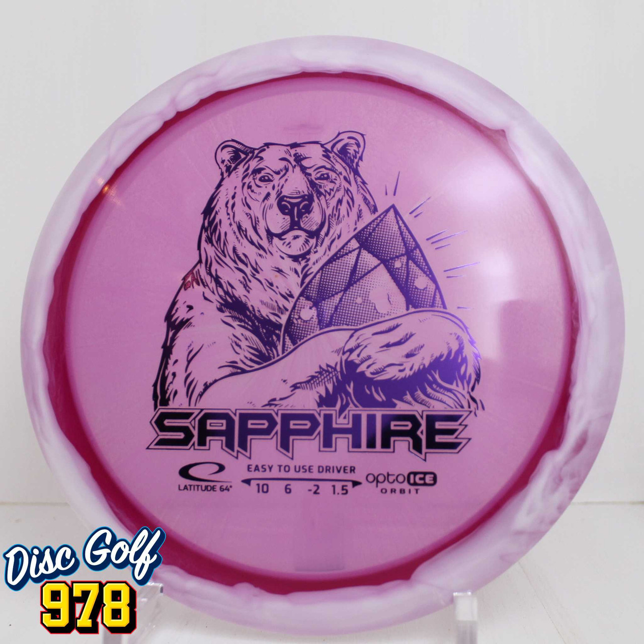 Latitude 64 Sapphire Opto Ice Orbit 165.8g White - Purple