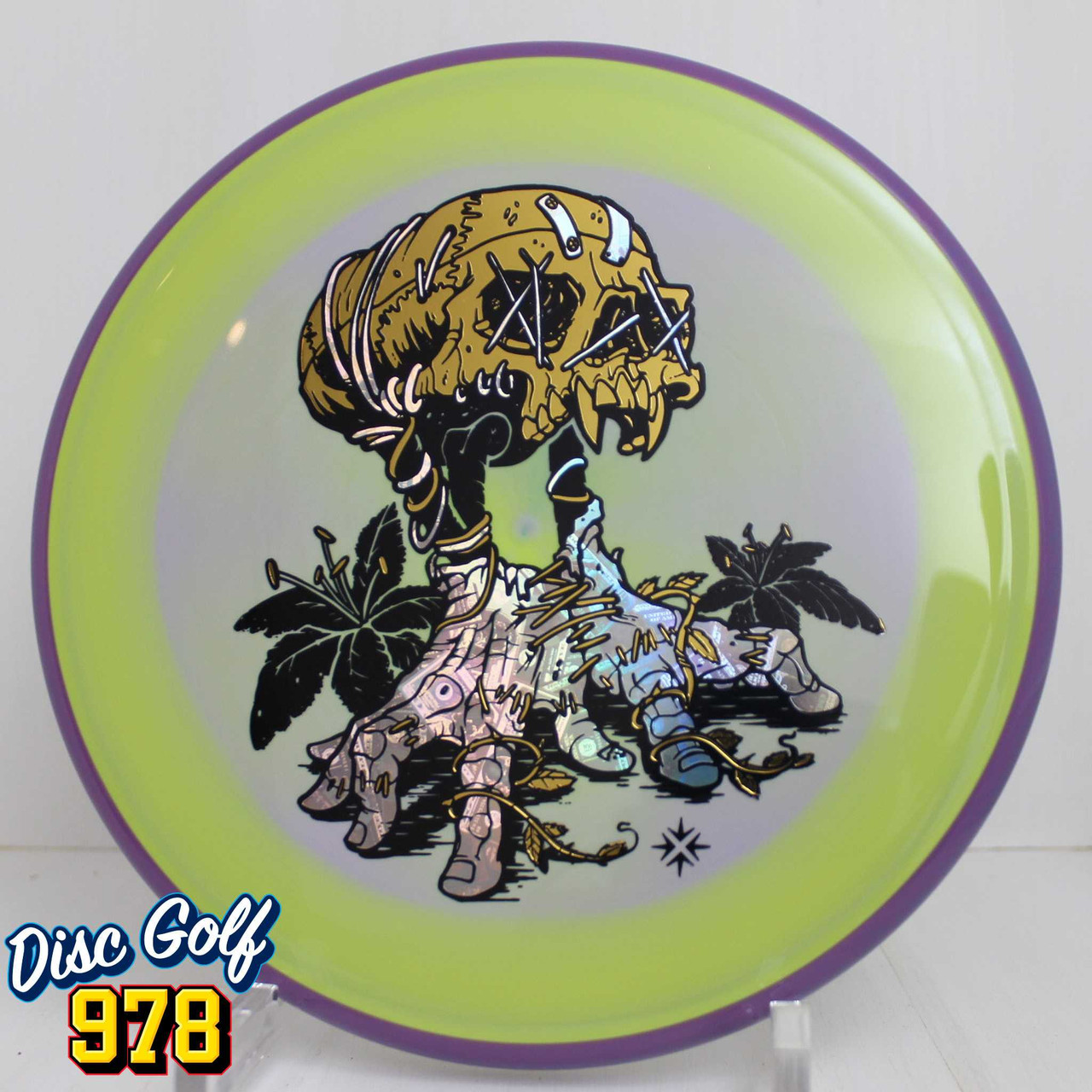 Axiom Tempo Neutron DFX Crypty Crawly 175.1g Purple-Yellow Cream