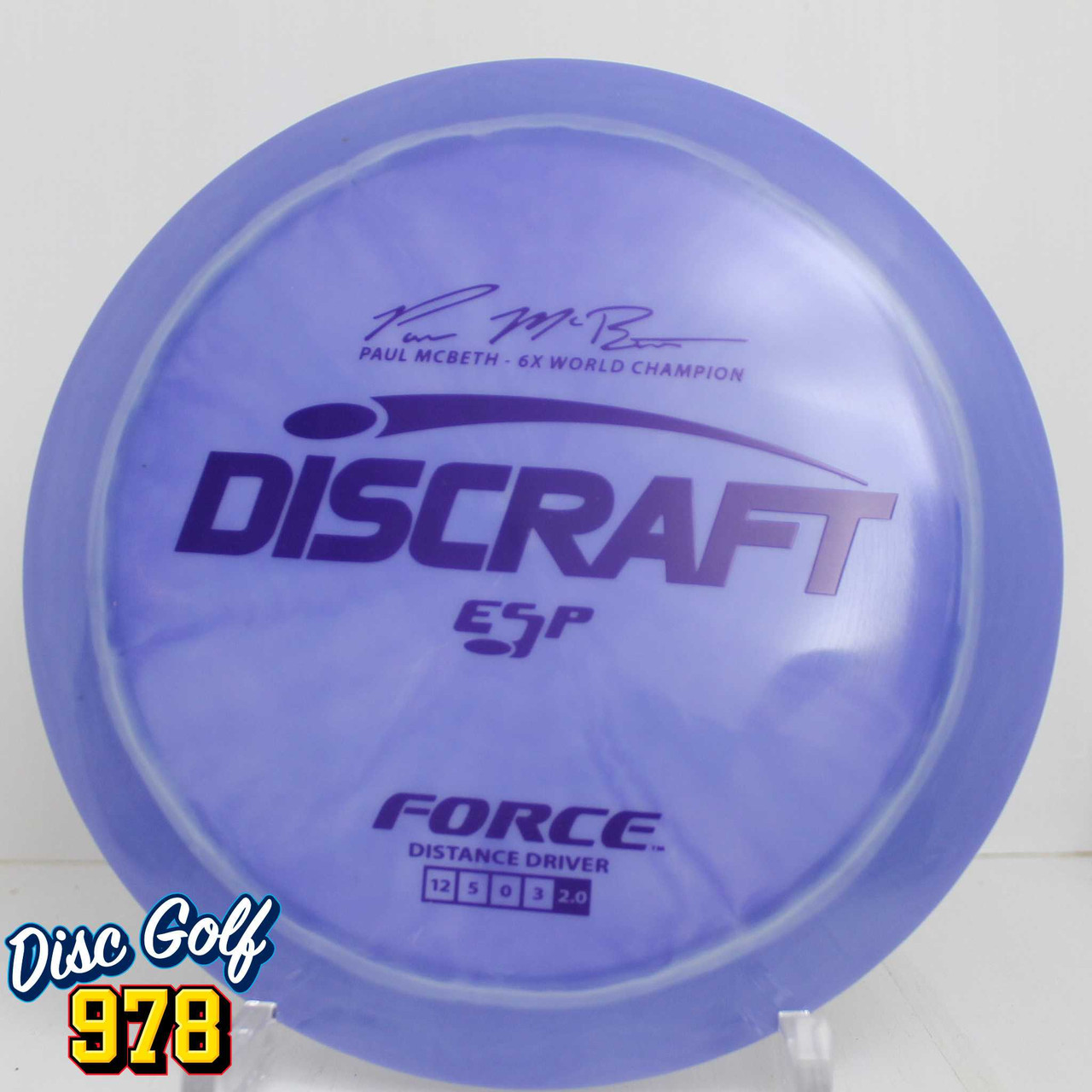 Discraft Force ESP Paul McBeth 6X 172.3g Purple