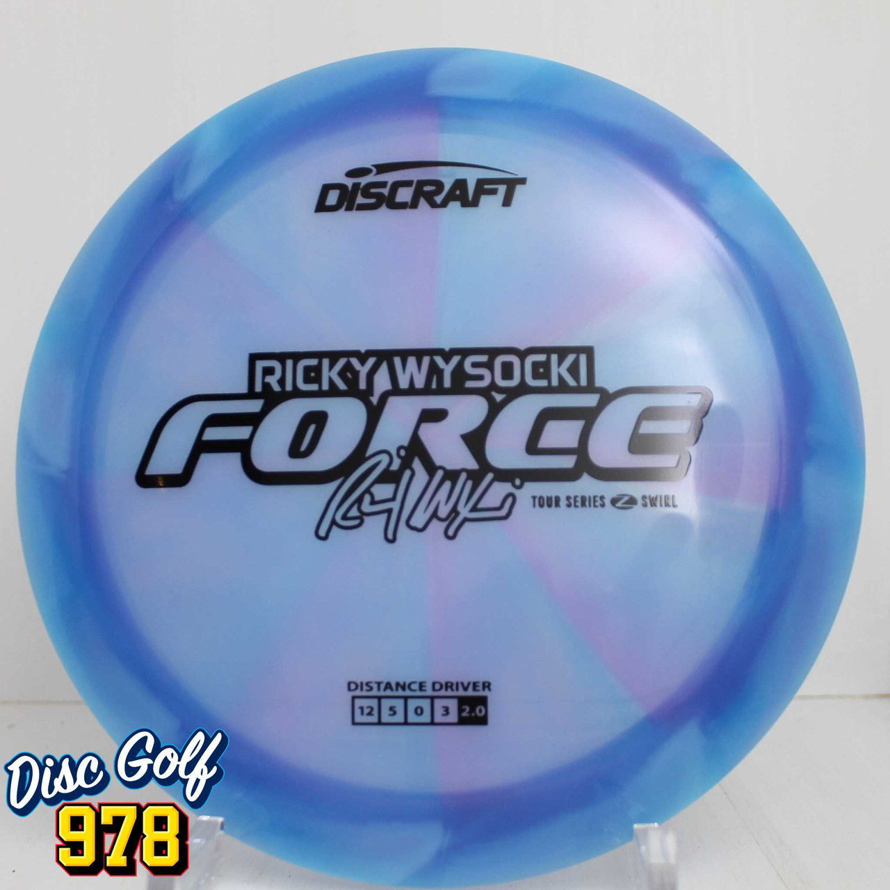 Discraft Force Z Swirl Ricky Wysocki 2025 Tour Series 177.5g Blurple