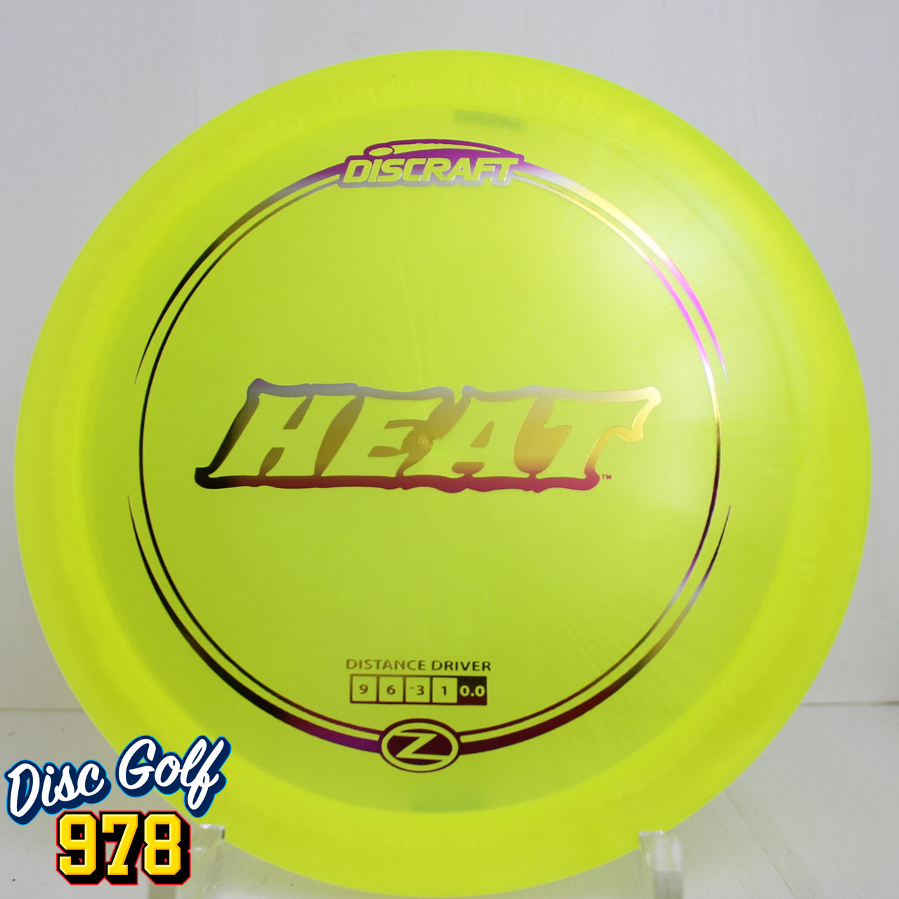 Discraft Heat Z 168.6g Neon Yellow B