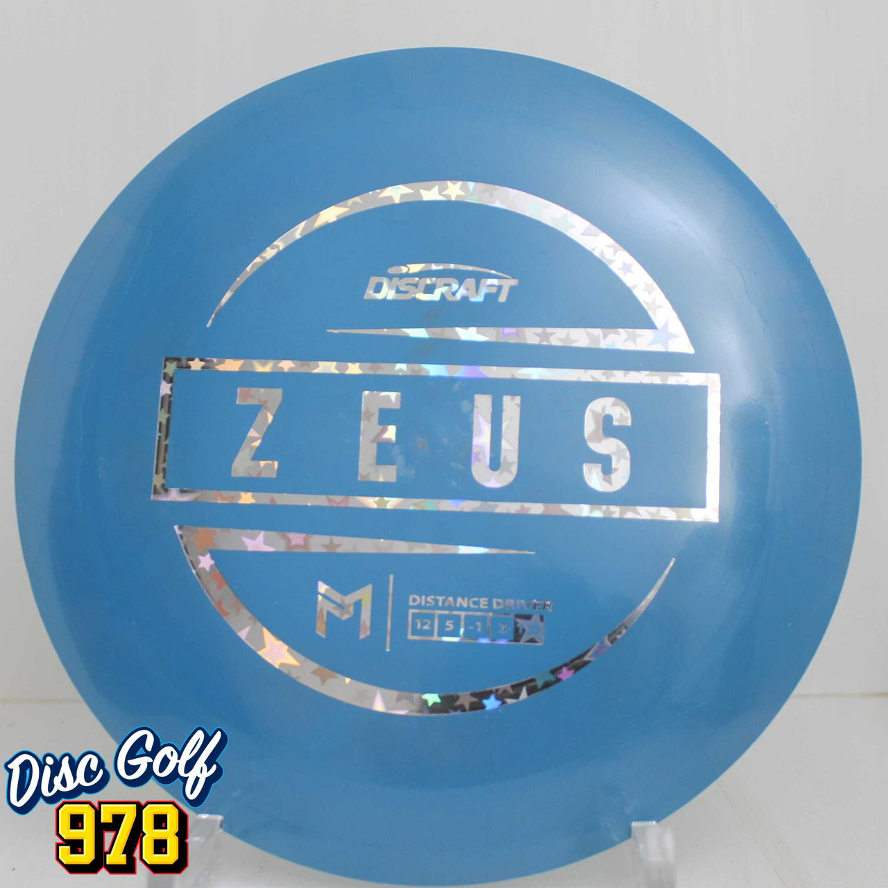 Discraft Zeus ESP Paul McBeth 166.2g Blue