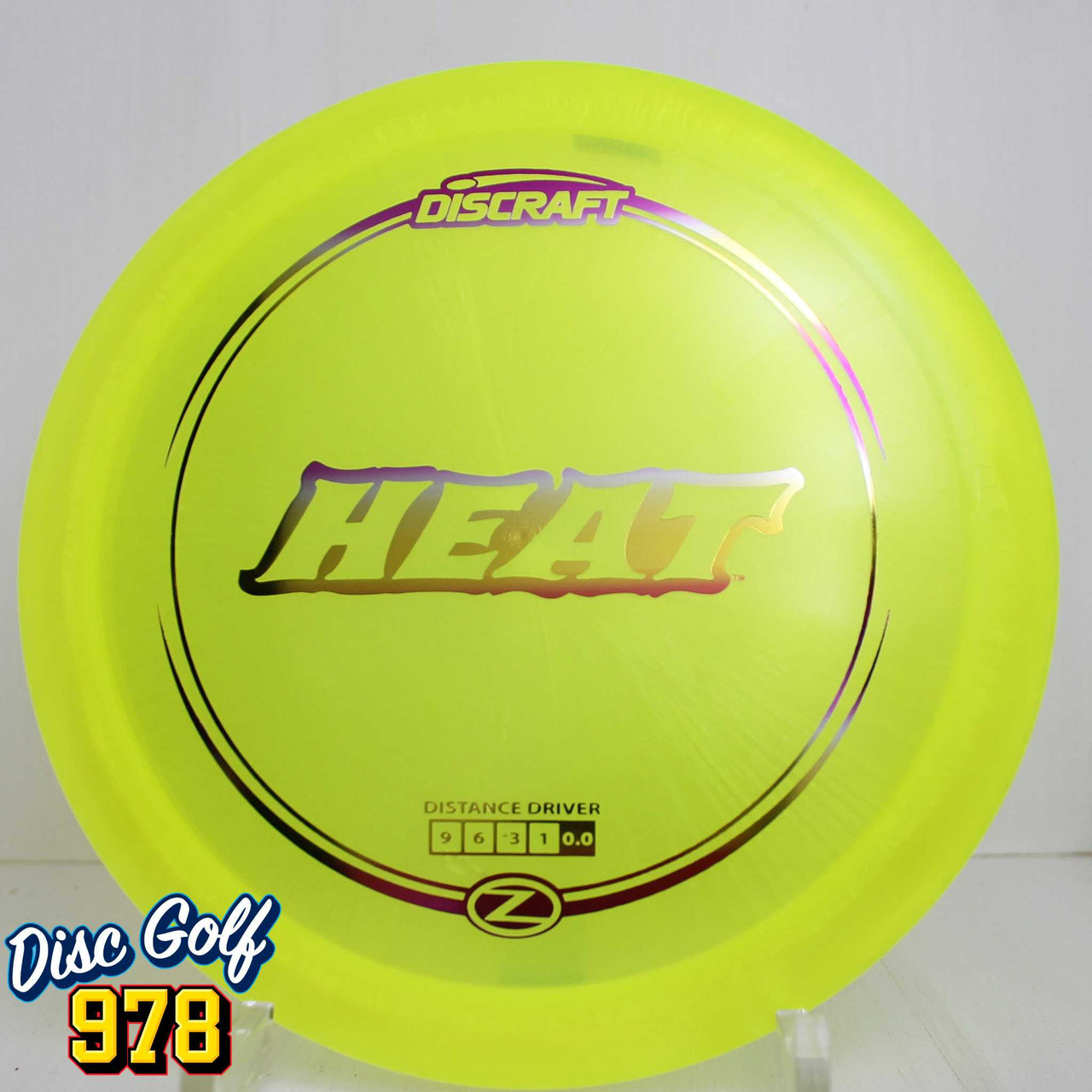 Discraft Heat Z 168.7g Neon Yellow A