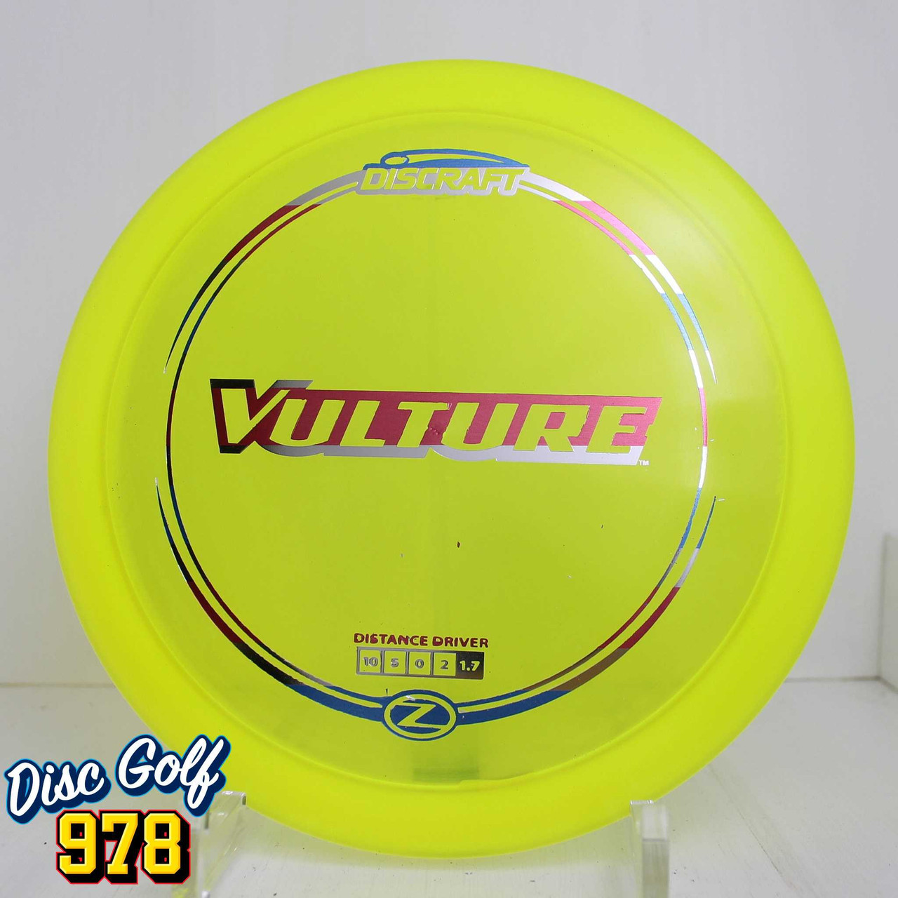 Discraft Vulture Z 175.0g Neon Yellow B