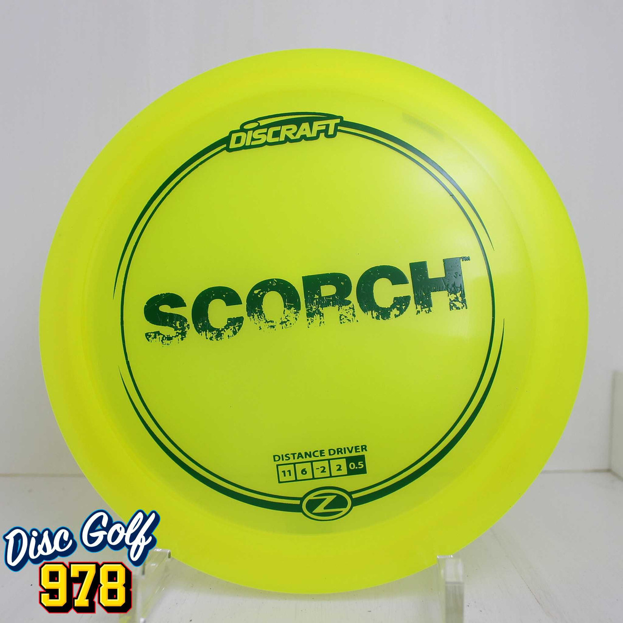 Discraft Scorch Z 174.2g Neon Yellow A