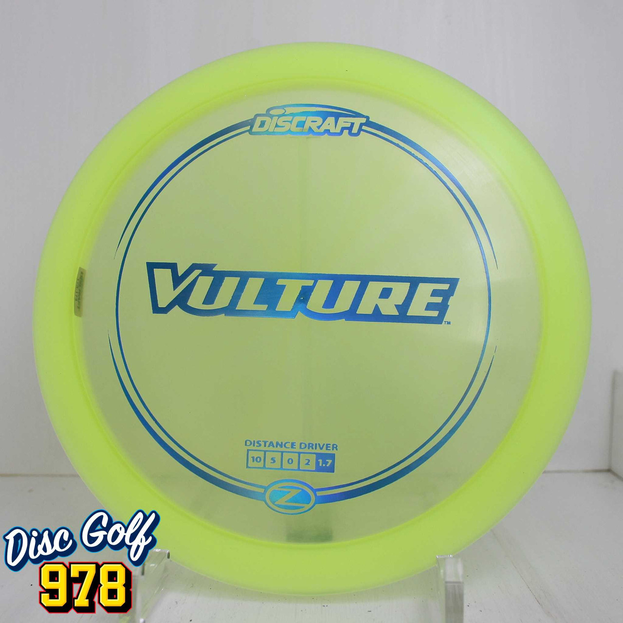 Discraft Vulture Z 174.4g Neon Yellow D