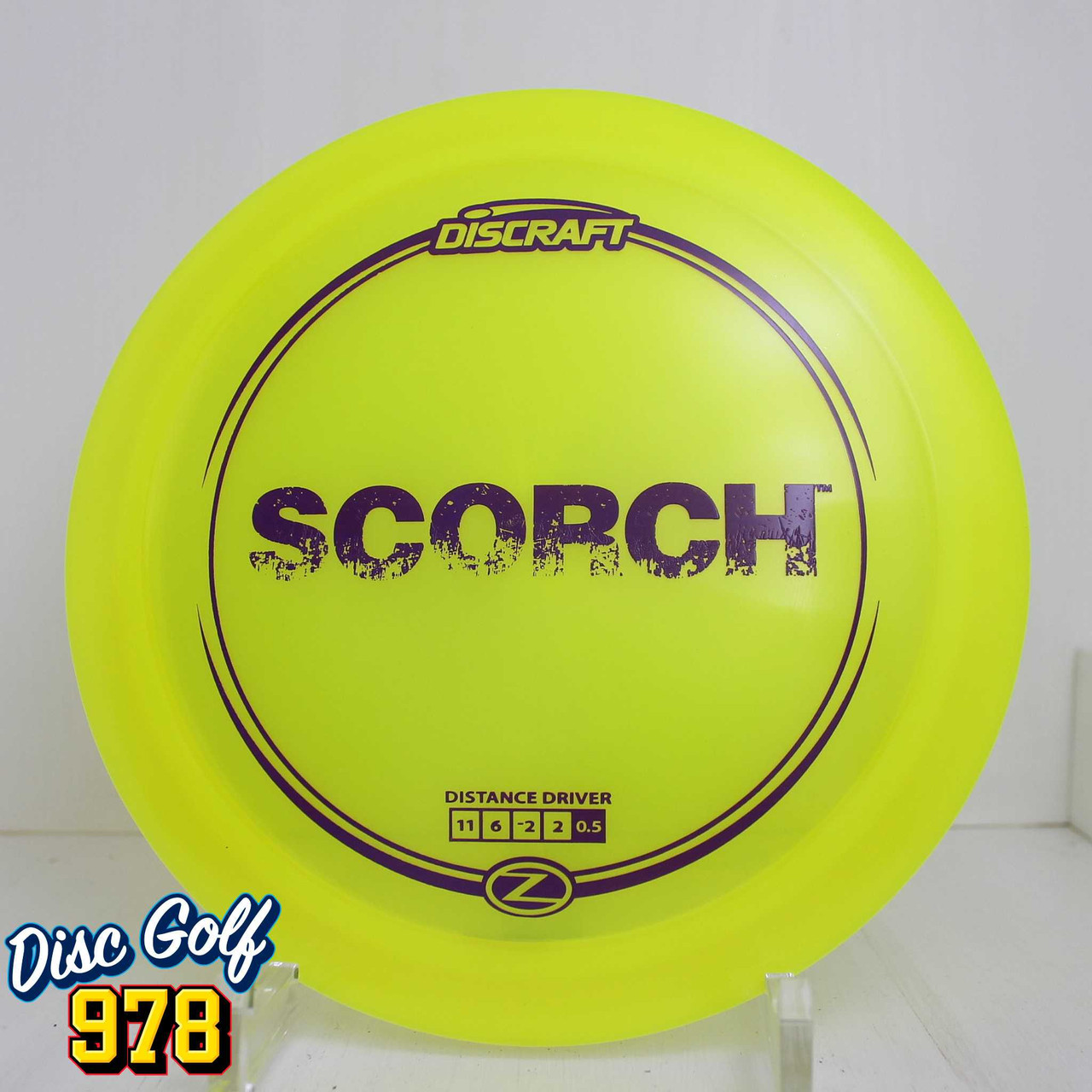 Discraft Scorch Z 174.7g Neon Yellow E