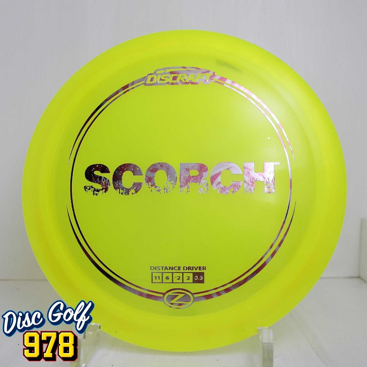 Discraft Scorch Z 175.9g Neon Yellow B