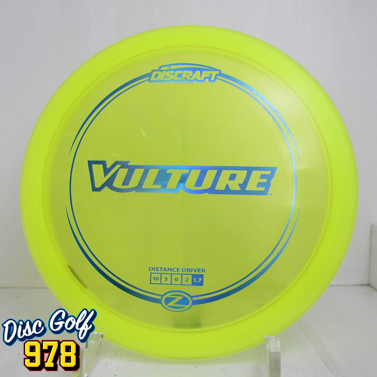 Discraft Vulture Z 175.0g Neon Yellow E