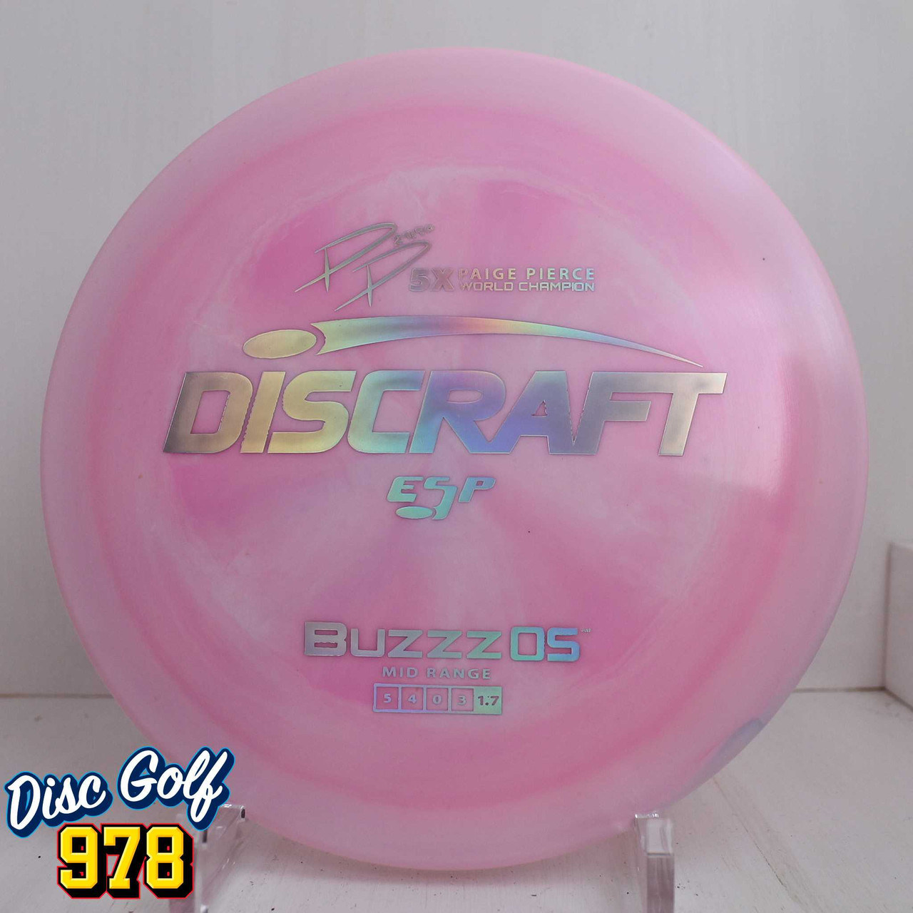 Discraft Buzzz OS ESP Paige Pierce 5x 180.3g Pink B