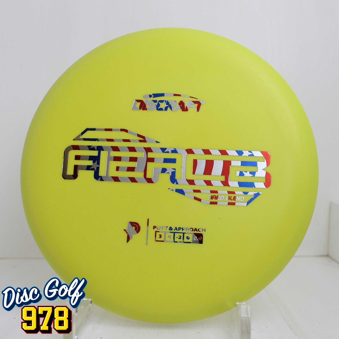 Discraft Fierce Putter Line Hard 173.8g Yellow