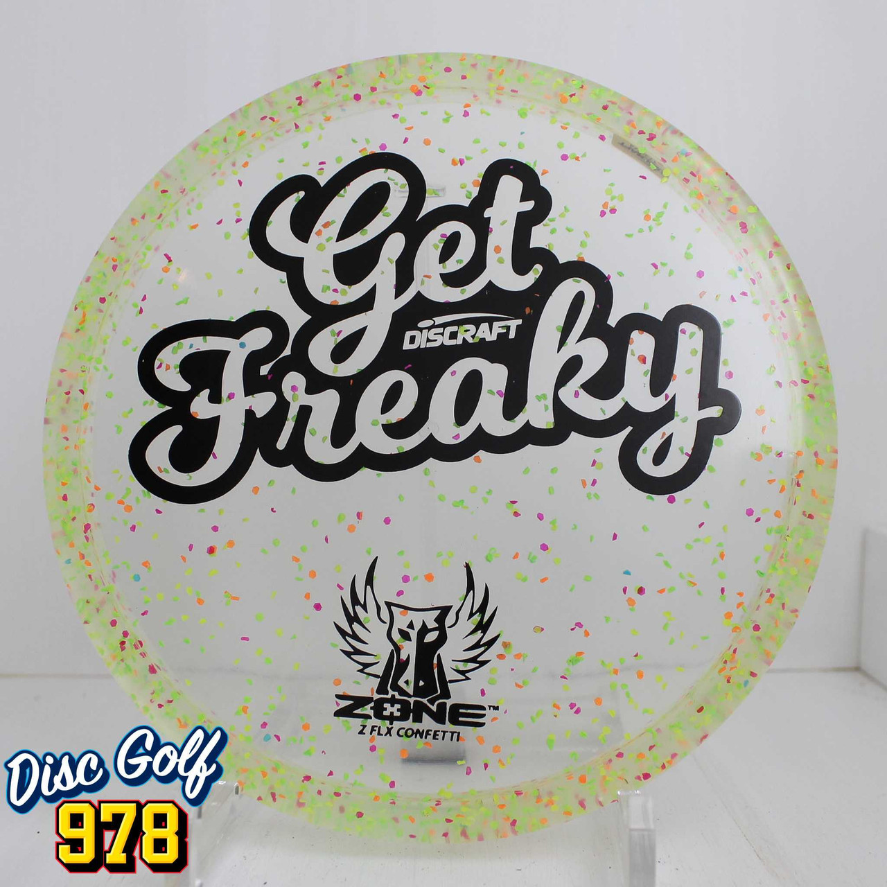 Discraft Zone Z FLX Confetti Get Freaky 175.1g Greenish B