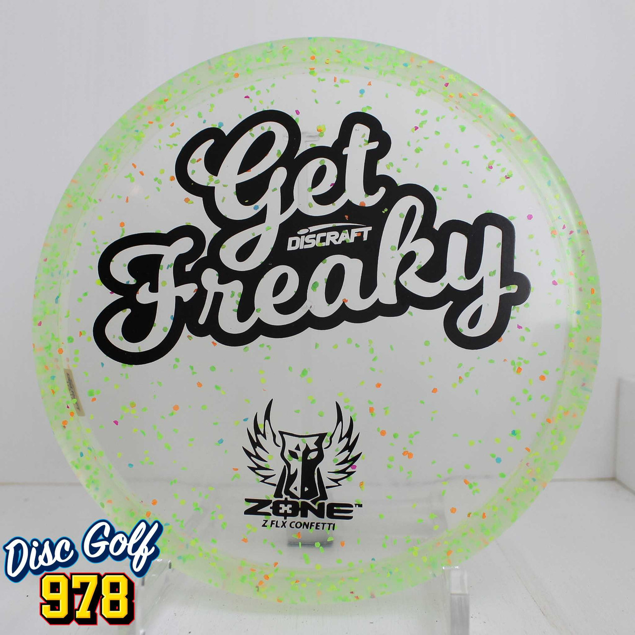 Discraft Zone Z FLX Confetti Get Freaky 175.3g Greenish A