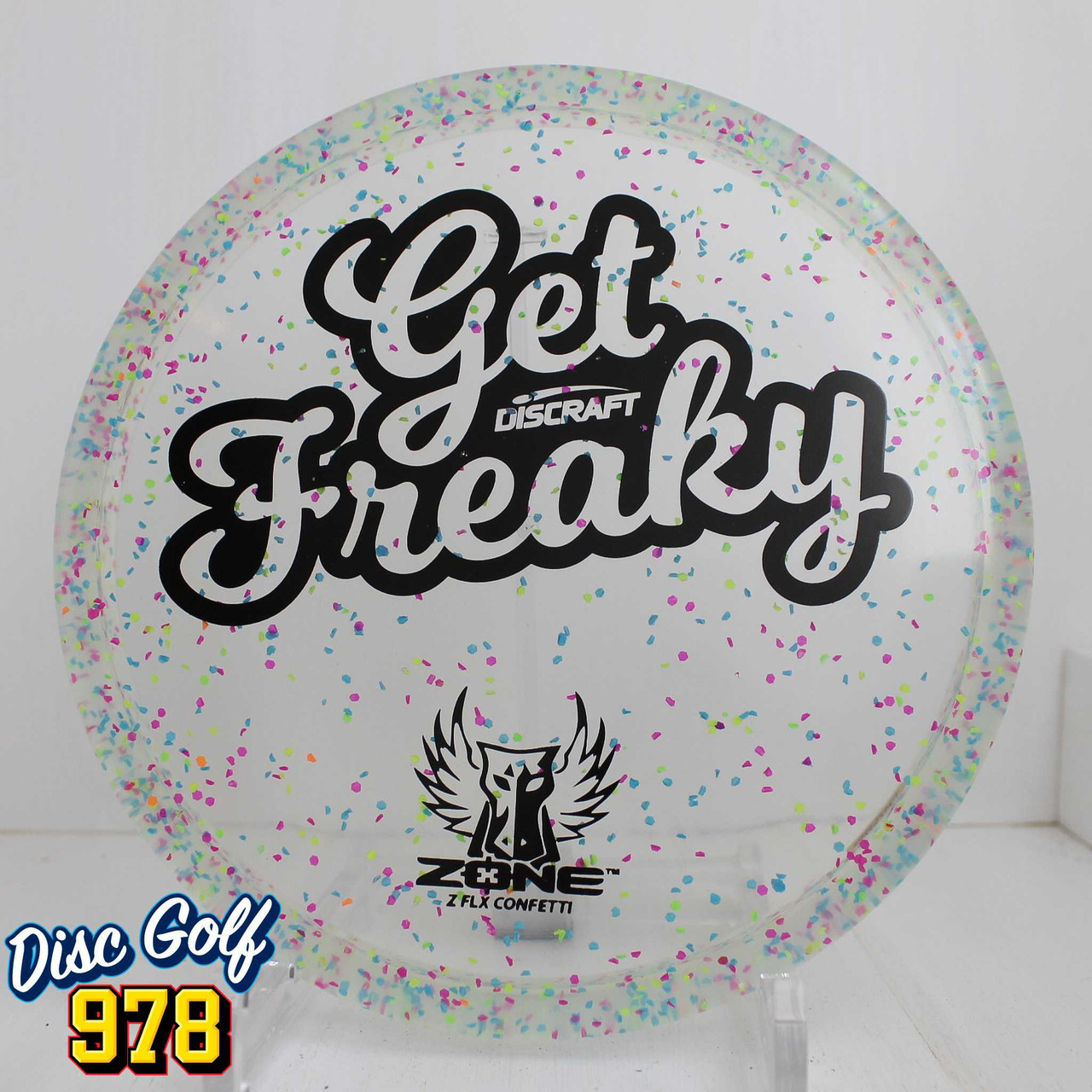 Discraft Zone Z FLX Confetti Get Freaky 175.1g Blueish B