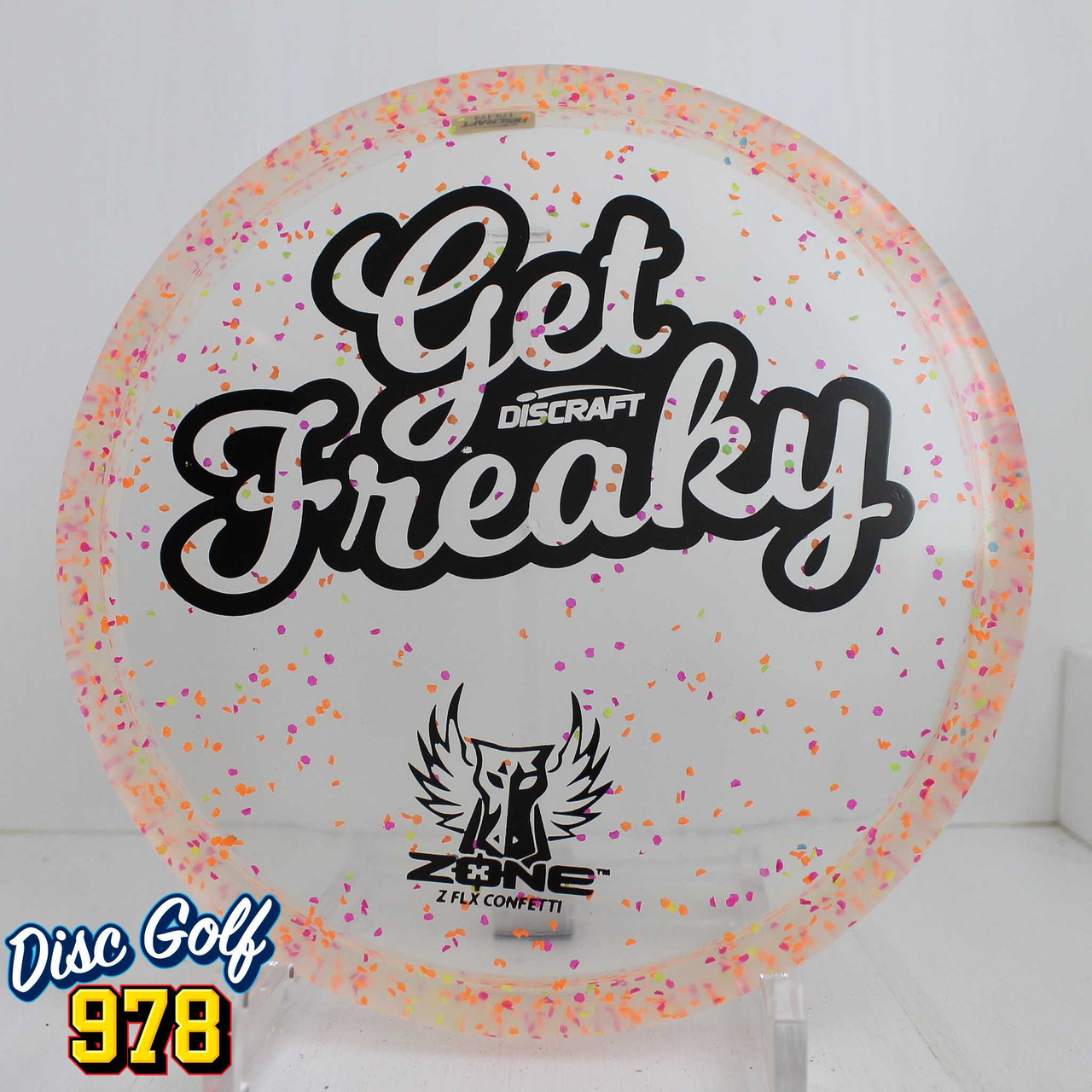 Discraft Zone Z FLX Confetti Get Freaky 175.4g OrangeReddish