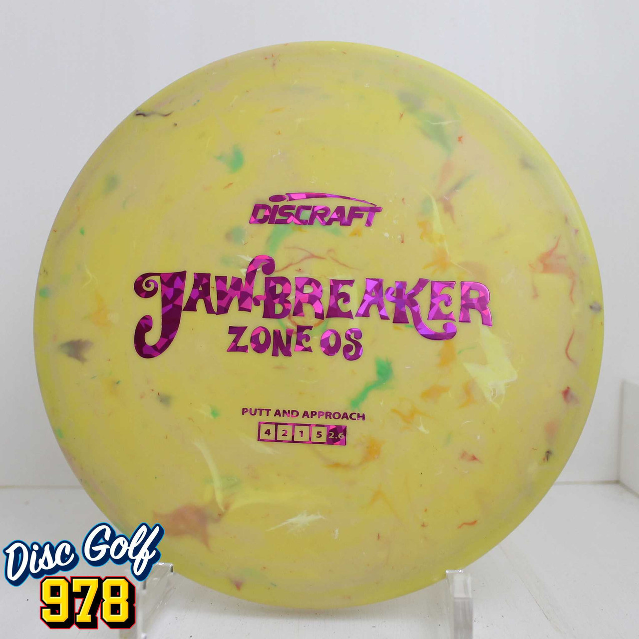 Discraft Zone OS Jawbreaker 174.4g Yellow