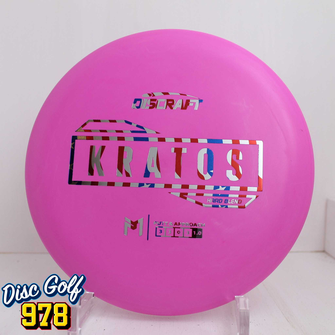 Discraft Kratos Putter Line Hard 174.2g Magenta
