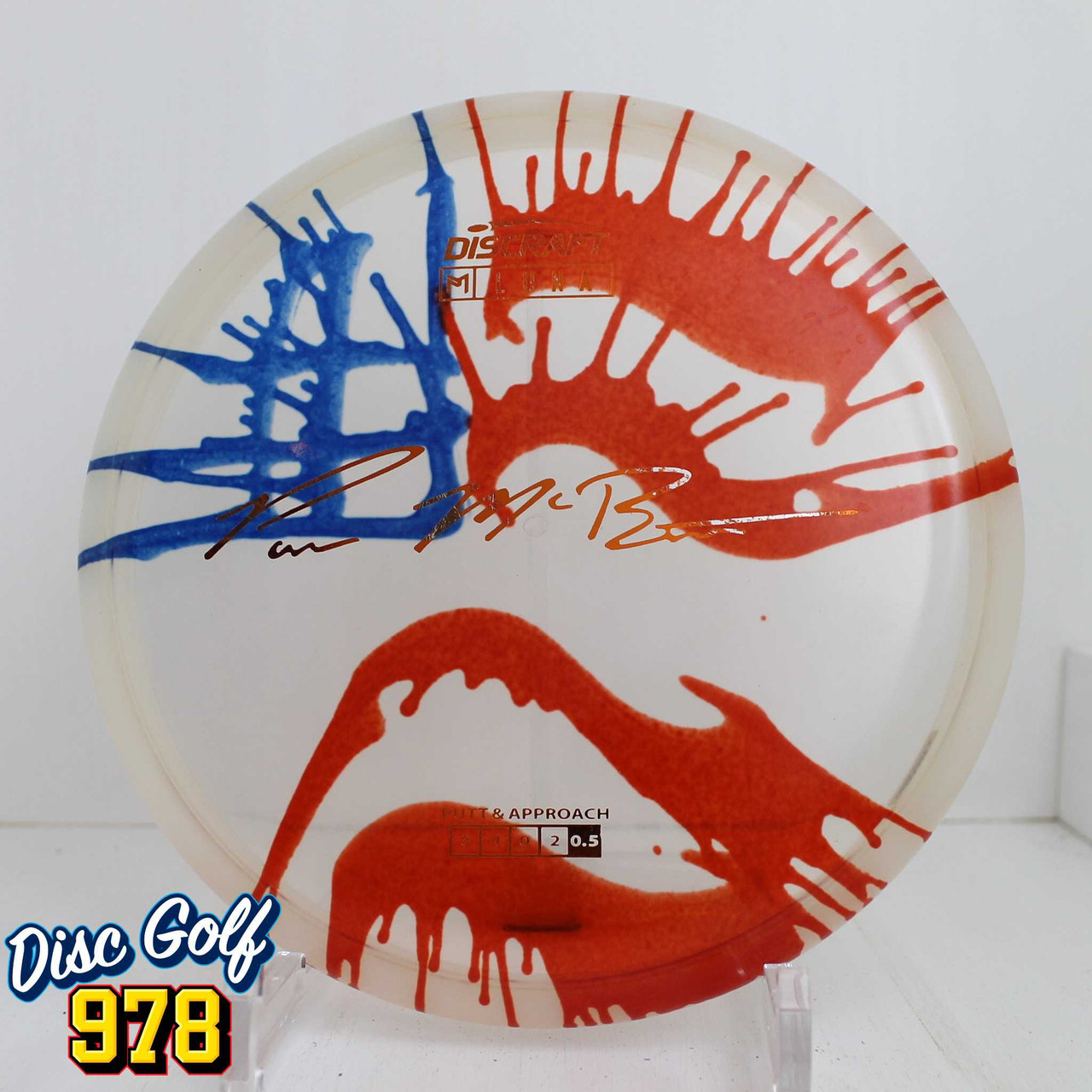 Discraft Luna Fly Dye Z Paul McBeth 175.9g USA Flag A