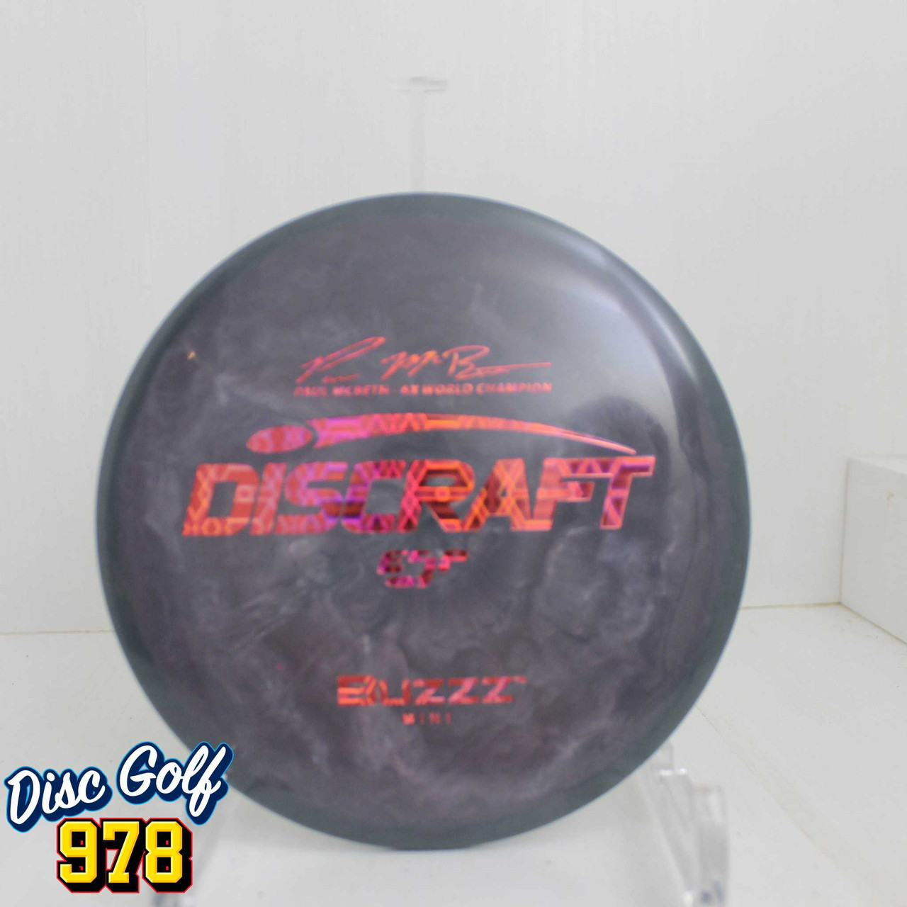 Discraft Mini ESP Buzzz Paull McBeth 6X Grayish B