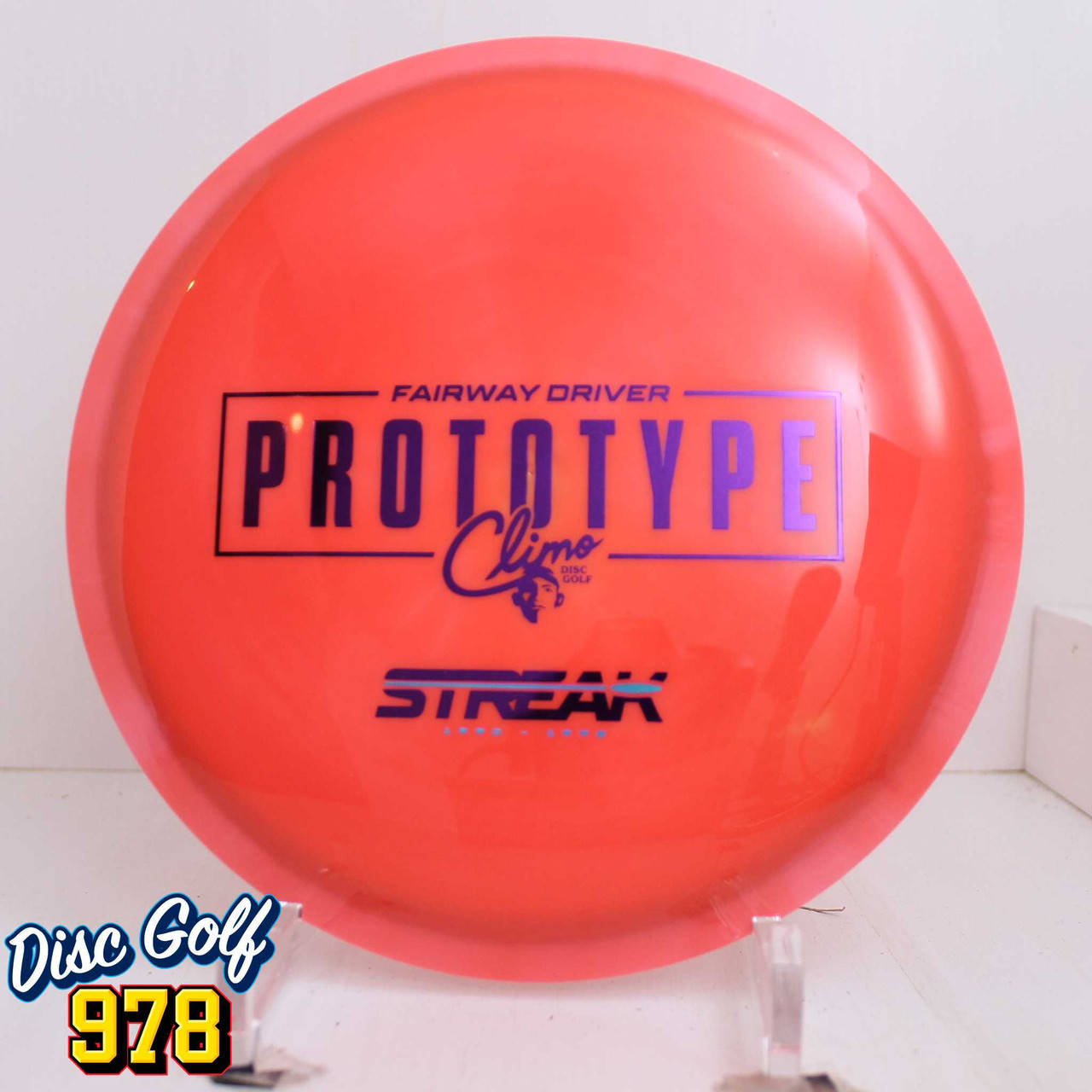 Climo Streak Major Line Prototype 176.2g Neon Red