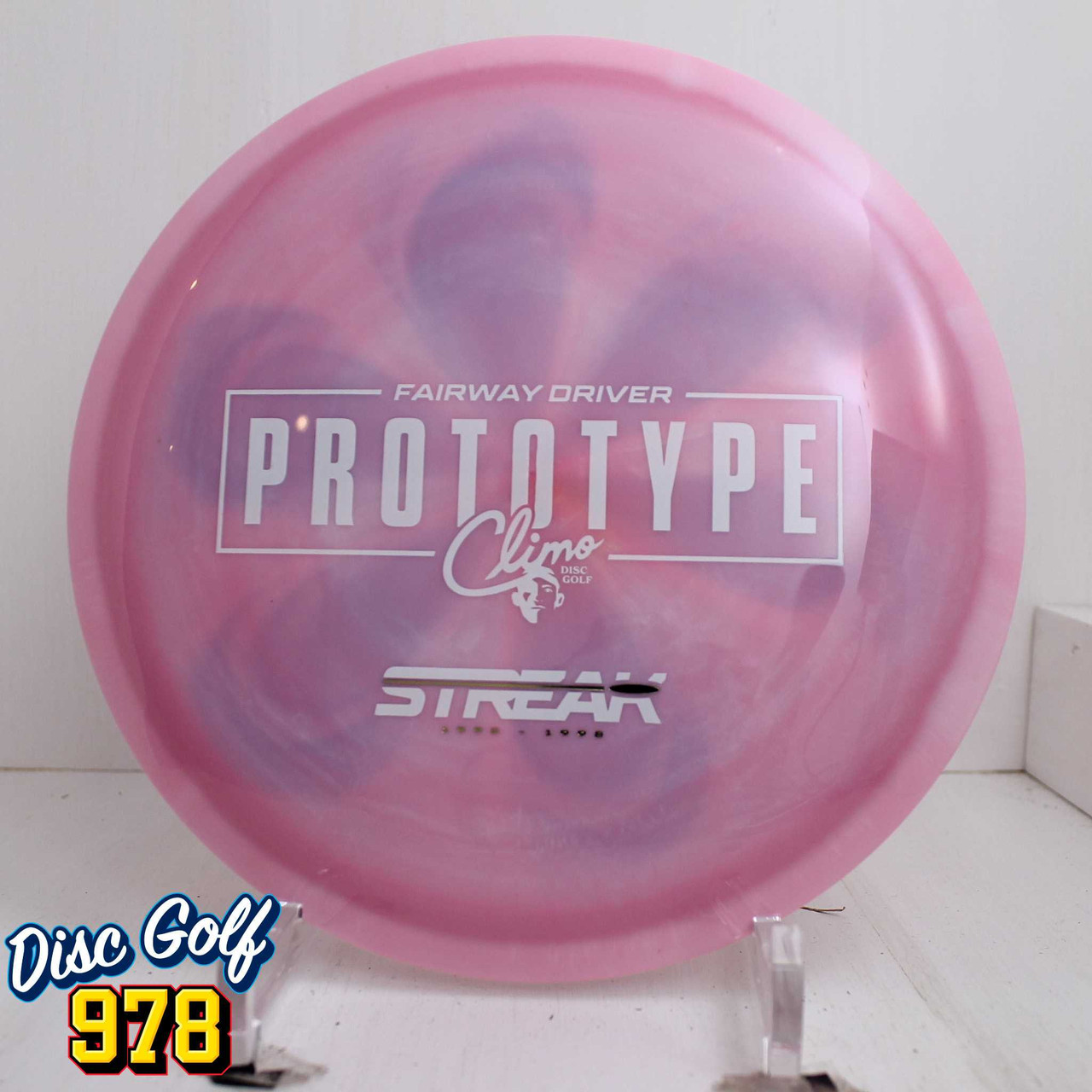 Climo Streak Major Line Prototype 176.3g Light Pink Swirls