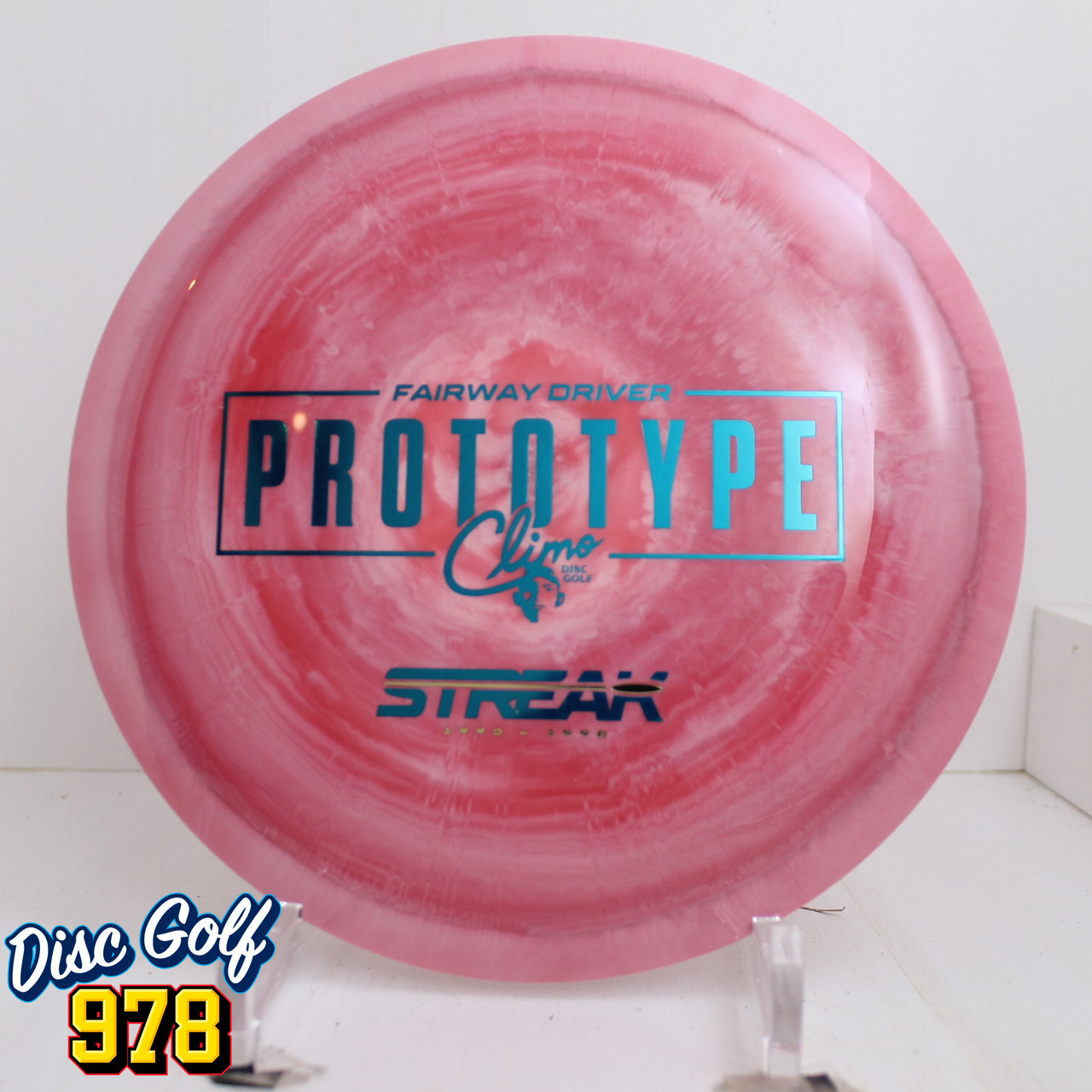 Climo Streak Major Line Prototype 178.4g Frosty Red Swirls