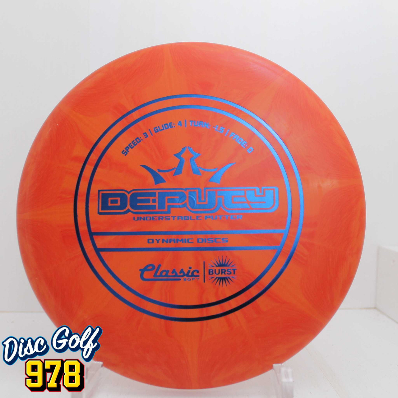 Dynamic Deputy Classic Soft Burst 173.6g Orange B