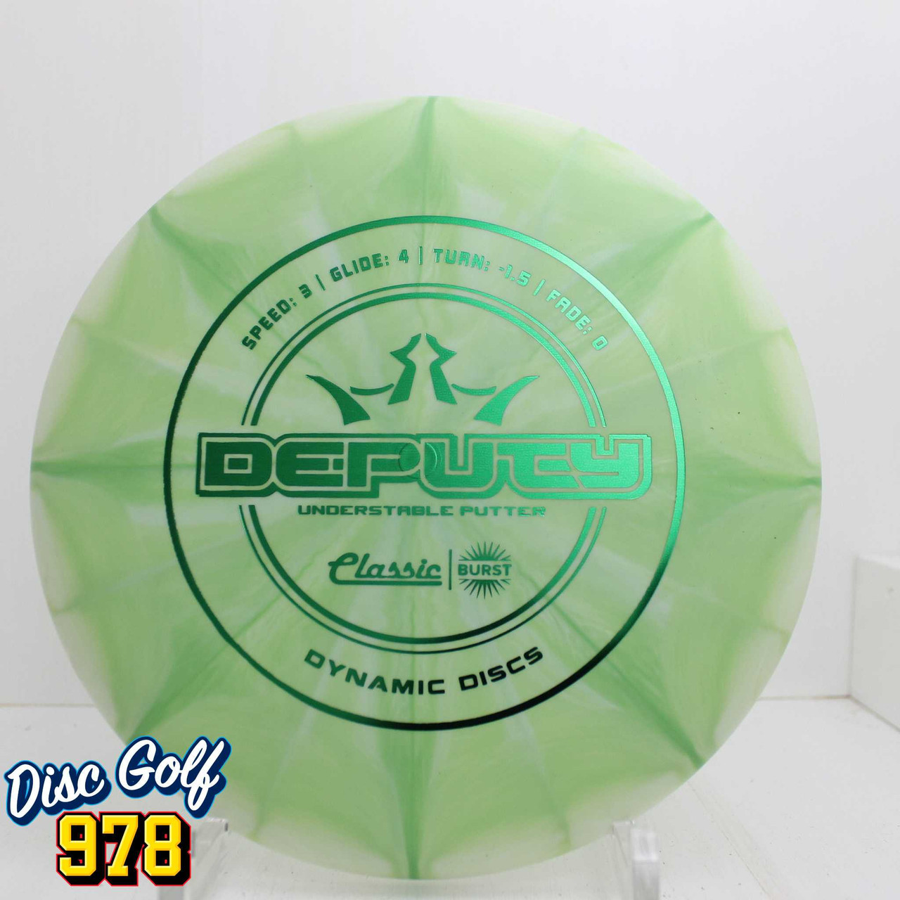 Dynamic Deputy Classic Burst 173.3g Green B