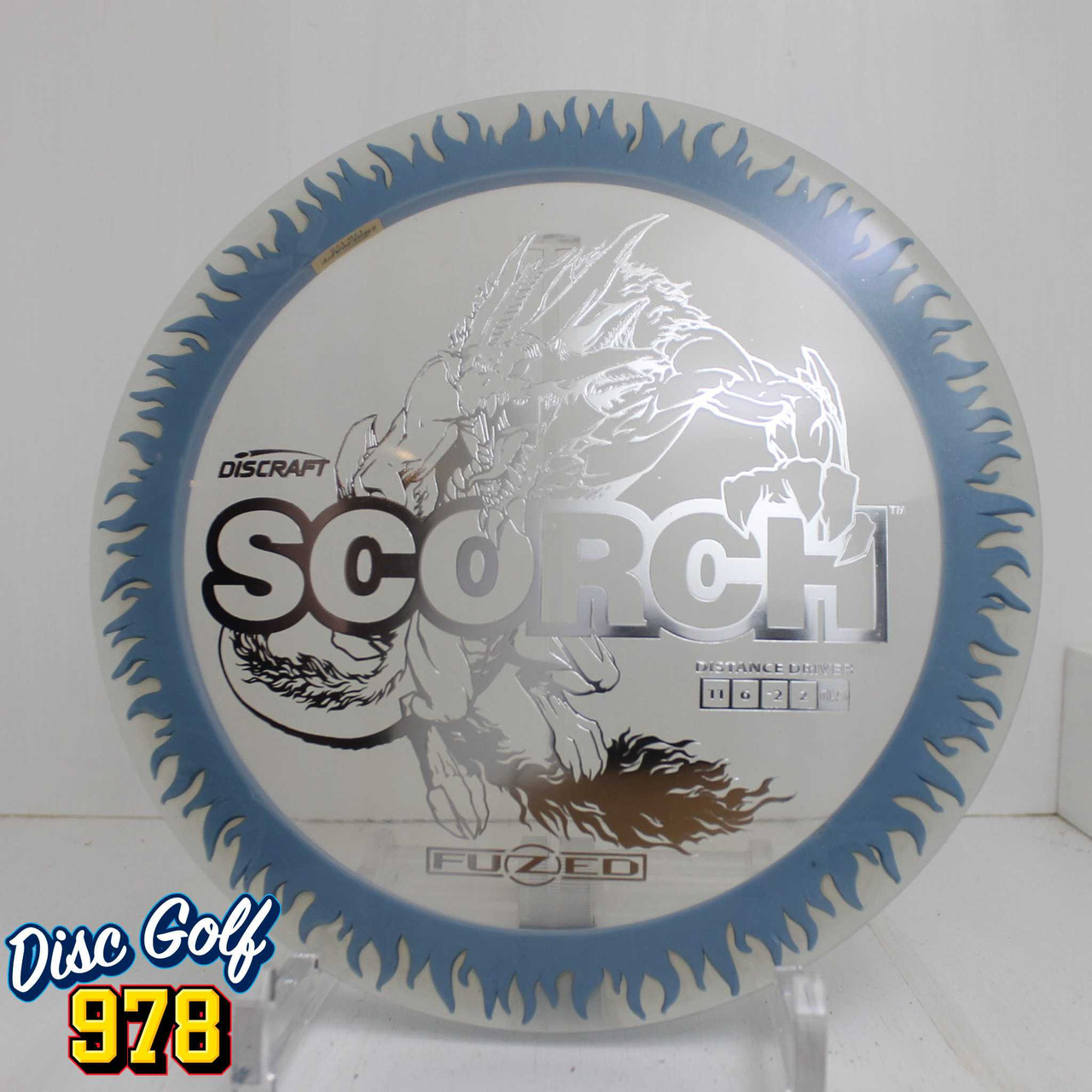 Discraft Scorch FuZed Flame 174.5g Clear-Grey/Blue