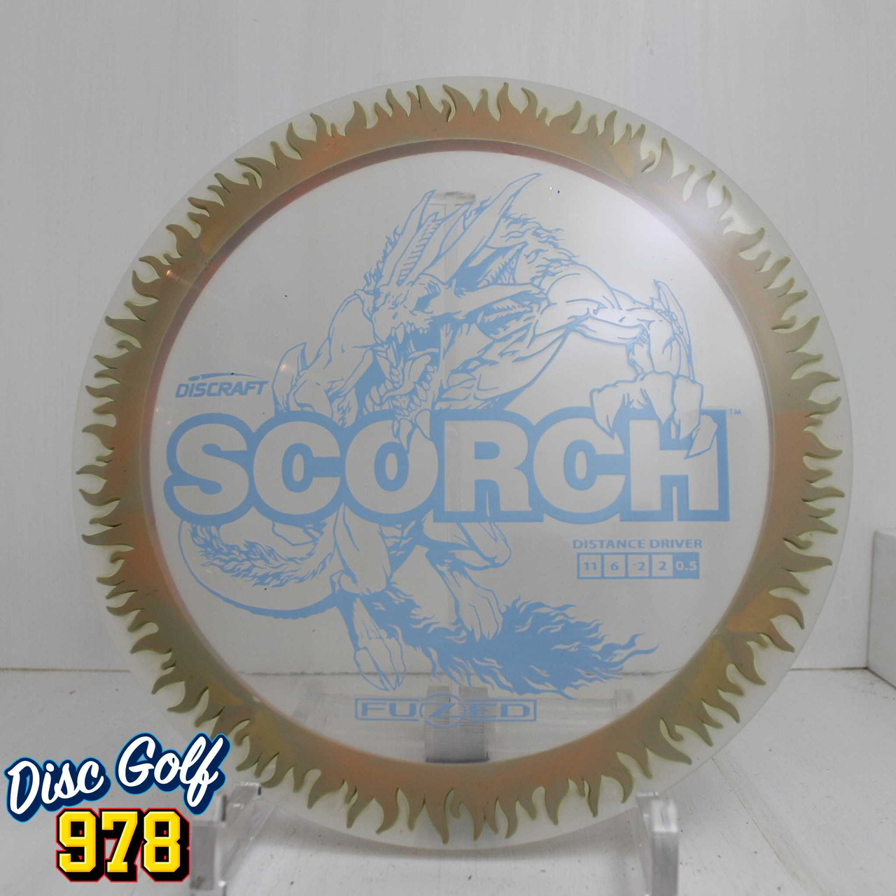 Discraft Scorch FuZed Flame 175.8g Clear-Peach