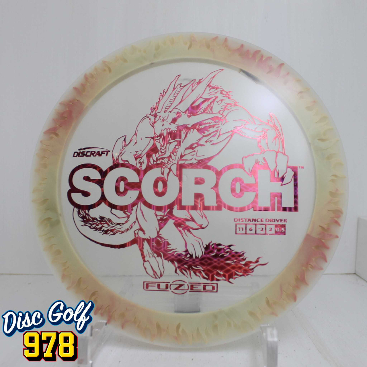 Discraft Scorch FuZed Flame 177.2g Clear-Cream