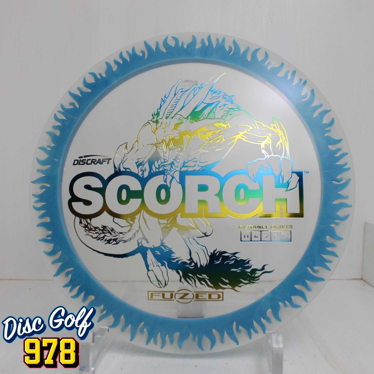 Discraft Scorch FuZed Flame 175.0g Clear-Blue