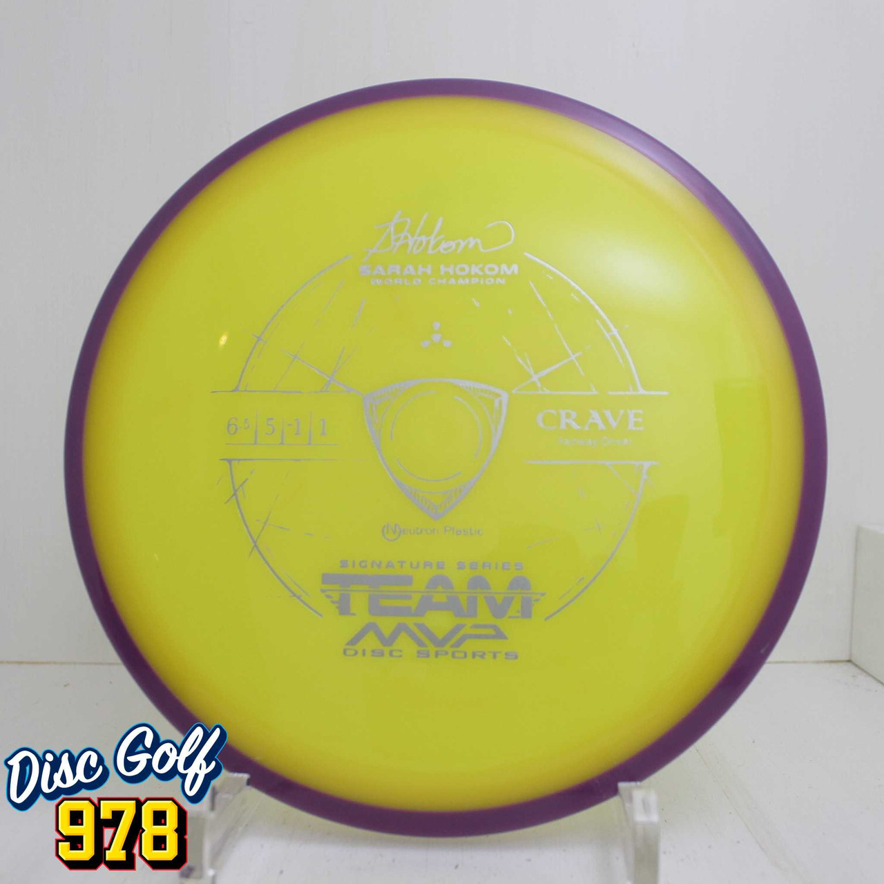 Axiom Crave Neutron Sarah Hokom 173.6g Plum-Yellow