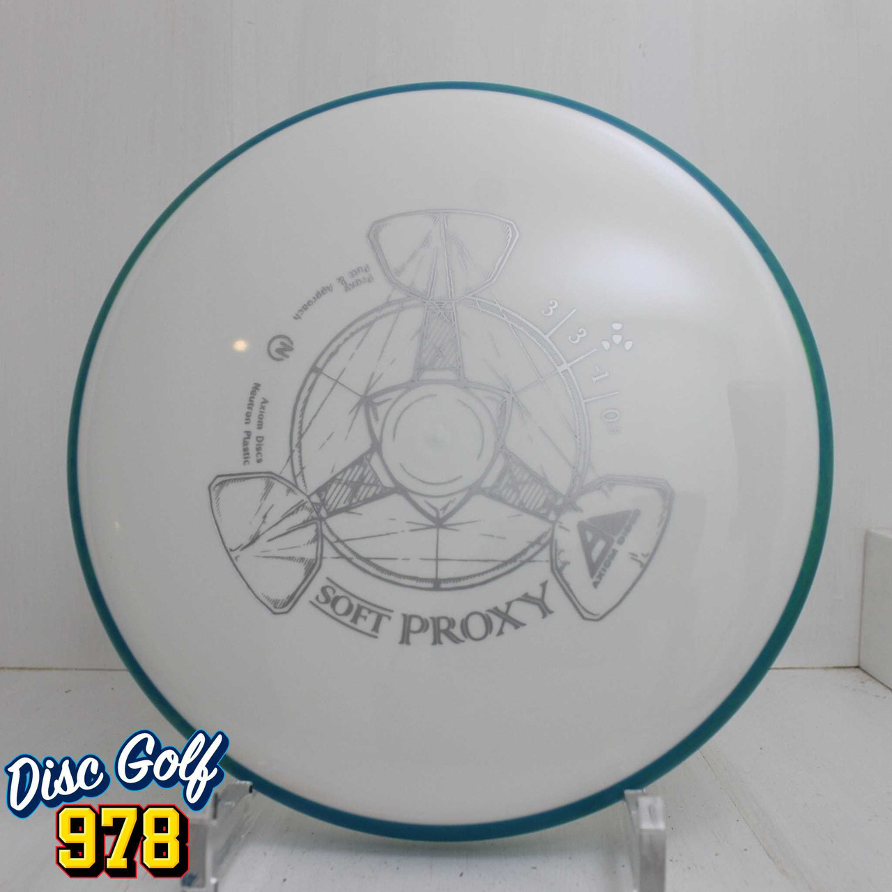 Axiom Proxy Neutron Soft 174.7g Teal-White