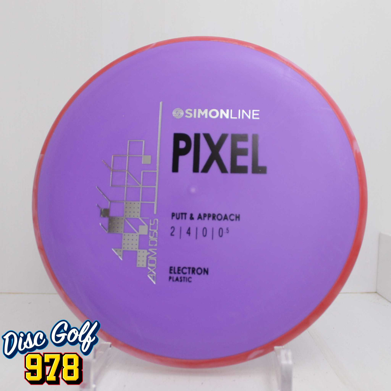 Axiom Simon Line Pixel Electron 176.1 Red Swirls-Purple