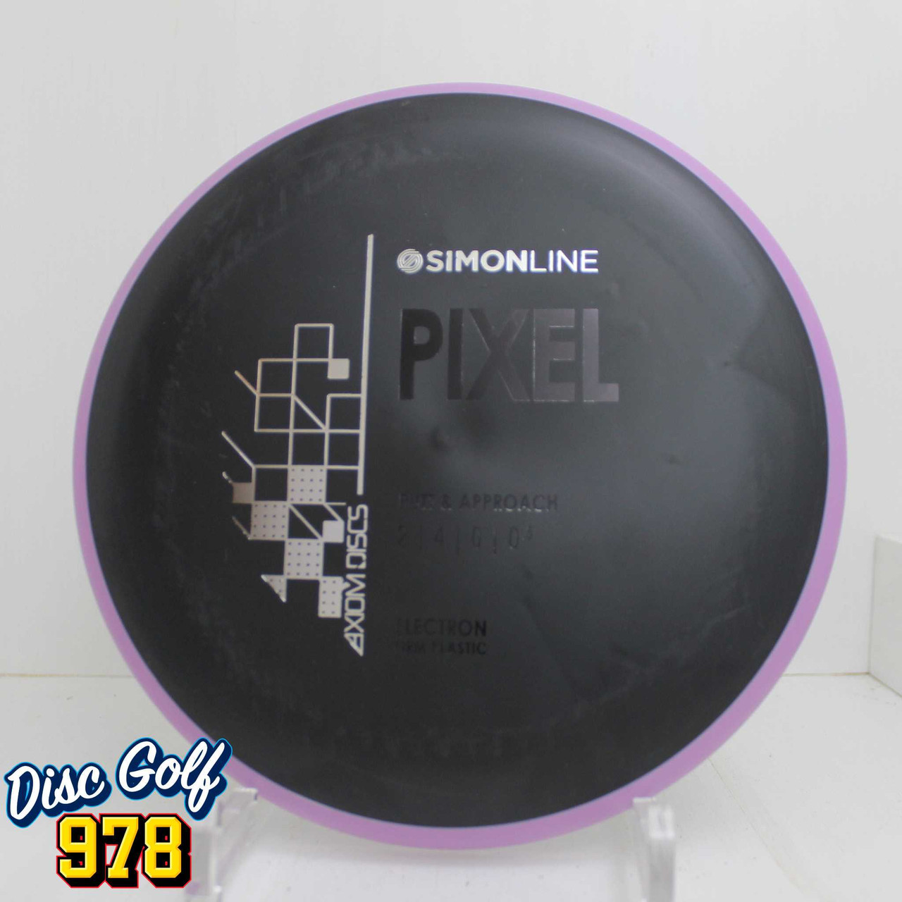 Axiom Simon Line Pixel Electron Firm 172.6g Light Purple-Black