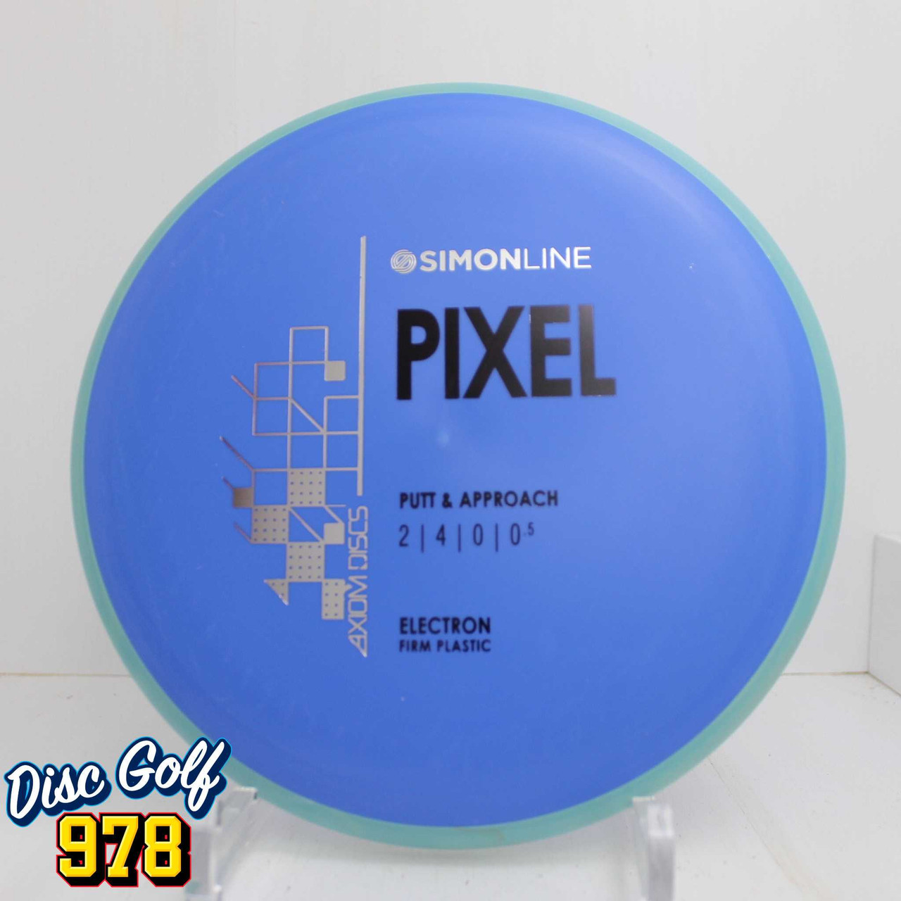 Axiom Simon Line Pixel Electron Firm 175.7g Teal-Blue