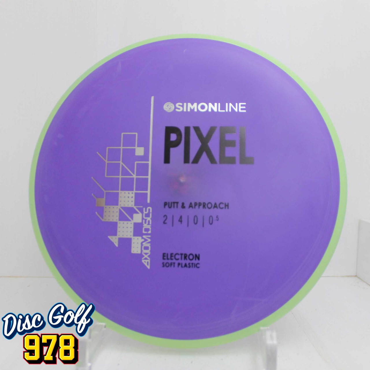 Axiom Simon Line Pixel Electron Soft 173.7g Pea Green-Purple